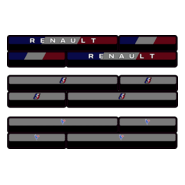 Renault R5 etech seuil de porte Logo PNG Vector