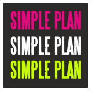 Simple Plan Logo PNG Vector