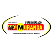 SM SUPERMERCADO MIRANDA Logo PNG Vector