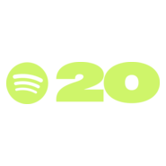 Spotify 20th anniversary Logo PNG Vector