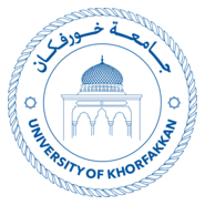 UNIVERSITY OF KHORFAKKAN Logo PNG Vector
