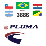 Viação PLUMA (antigo) Mercobus Logo PNG Vector