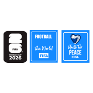 World Cup 2026 Black Patch Logo PNG Vector