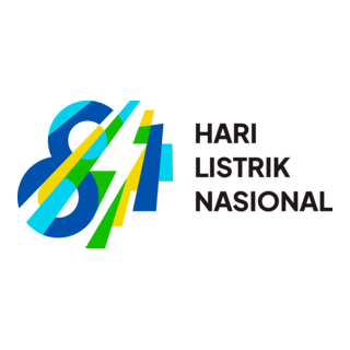 81 tahun Hari Listrik Nasional Logo PNG Vector