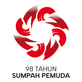 98 tahun Sumpah Pemuda Logo PNG Vector