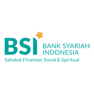 Bank Syariah Indonesia (with slogan) Logo PNG Vector