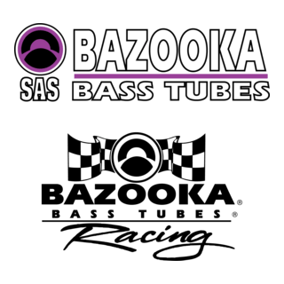 Bazooka Bass Tubes Racing Logo PNG Vector