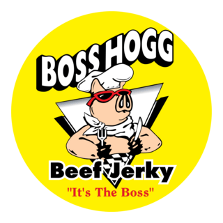Boss Hogg Beef Jerky Logo PNG Vector
