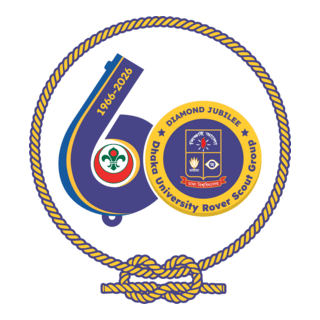 DU Rover Scout Group Diamond Jubilee Logo PNG Vector