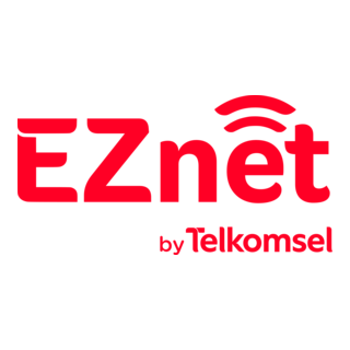 EZnet by Telkomsel Logo PNG Vector