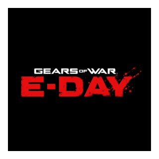Gears of War E-Day Logo PNG Vector