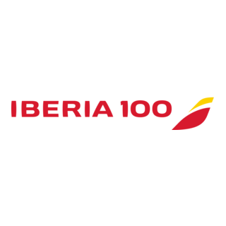 Iberia 100 years Logo PNG Vector
