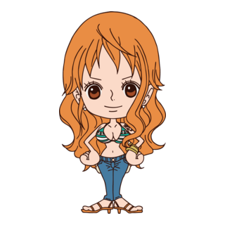 One Piece Nami Logo PNG Vector