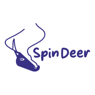 Spin Deer Logo PNG Vector