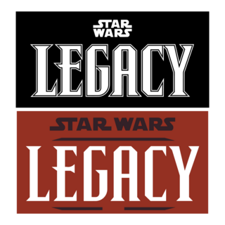 Star Wars Legacy Dark Horse Comic Logo PNG Vector