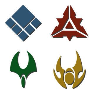 Supremecommander Fractions Logo PNG Vector