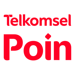 Telkomsel Poin Logo PNG Vector