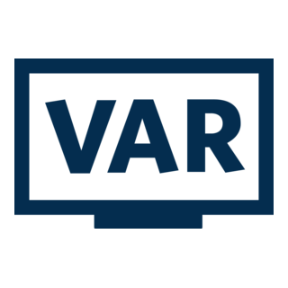 VAR (video assistant referee) Logo PNG Vector