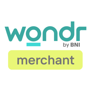 Wondr Merchant by BNI Logo PNG Vector