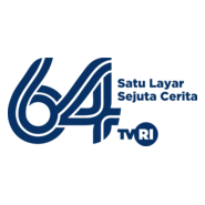 64 tahun TVRI Logo PNG Vector