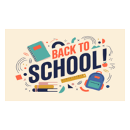 Back to School Logo PNG Vector