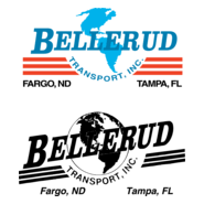 Bellerud Transport Logo PNG Vector