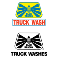 Blue Beacon Truck Washes Logo PNG Vector