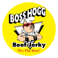 Boss Hogg Beef Jerky Logo PNG Vector