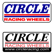 Circle Racing Wheels Logo PNG Vector
