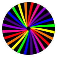 Colorful Circle Logo PNG Vector
