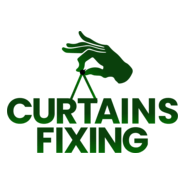 Curtains Fixing Logo PNG Vector