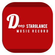 Deep Starglance Music Record Logo PNG Vector