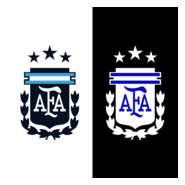 escudo AFA Argentina 2026 Original versión Col.P/N Logo PNG Vector