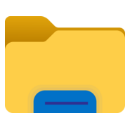 Explorador de Arquivos do Windows 11 Logo PNG Vector