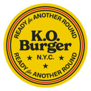 K.O. Burger Logo PNG Vector