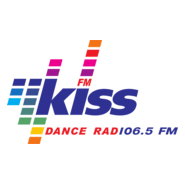 KISS FM Kyiv 106.5 FM Logo PNG Vector