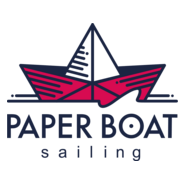 Paper Boat Logo PNG Vector