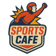 Sports Cafe Logo PNG Vector