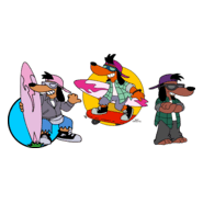 The Simpsons Poochie Logo PNG Vector