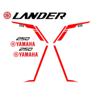 YAMAHA LANDER 250 ANO 2025 Logo PNG Vector