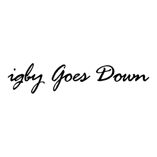 Igby Goes Down Logo PNG Vector