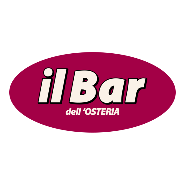 Il Bar de la Osteria Logo PNG Vector