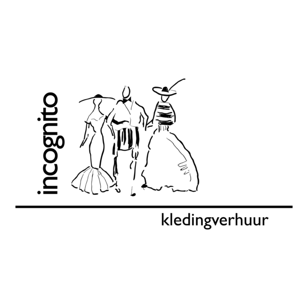 Incognito Kledingverhuur Logo PNG Vector