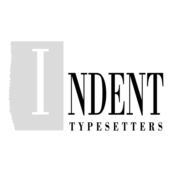 Indent Typesetters Logo PNG Vector