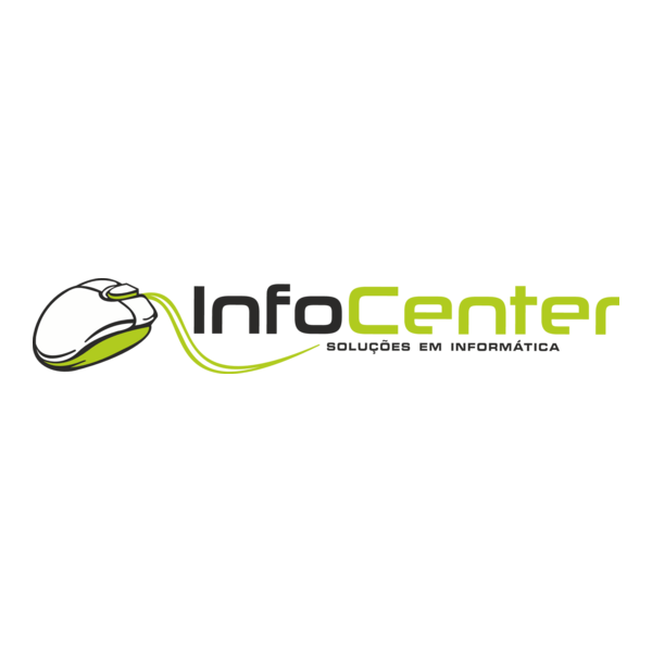 InfoCenter Lan House & Cyber Cafe Logo PNG Vector