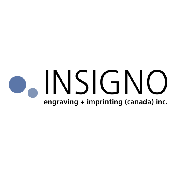 Insigno Engraving and Imprinting Logo PNG Vector