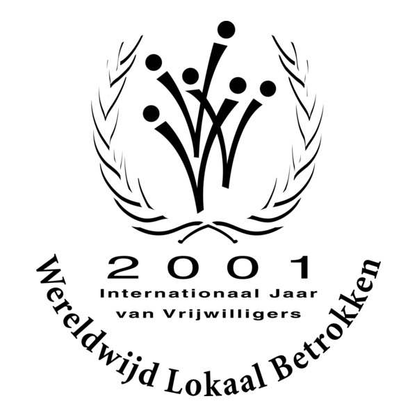 Internationaal Jaar van Vrijwilligers 2001 Logo PNG Vector