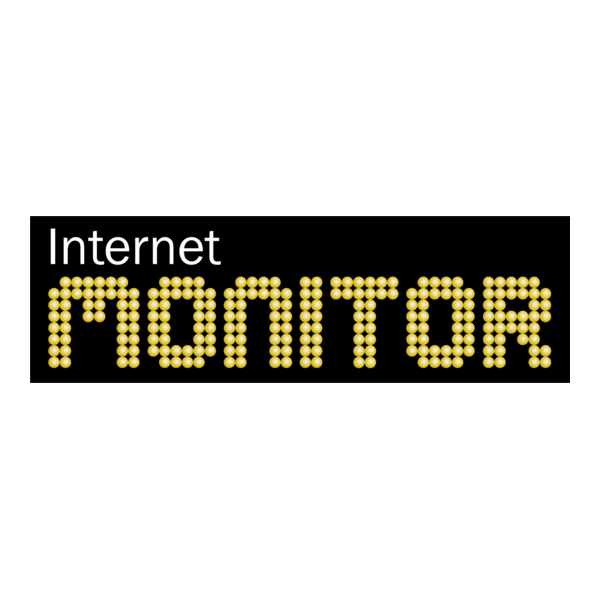 Internet Monitor Logo PNG Vector