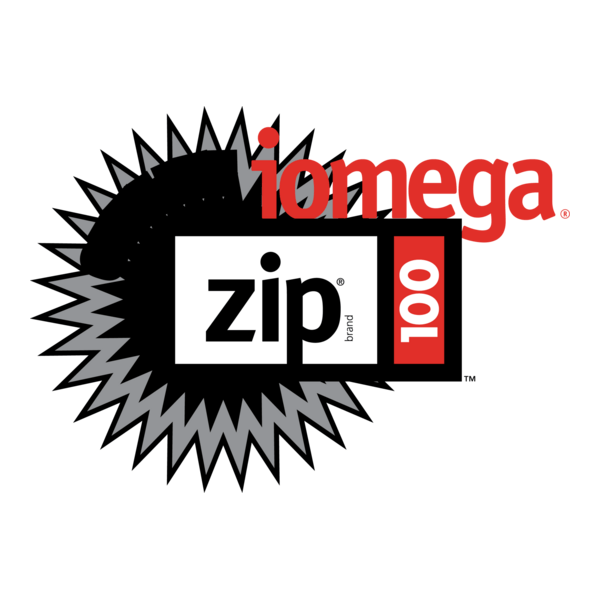 Iomega ZIP Logo PNG Vector