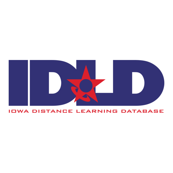 Iowa Distance Learning Database Logo PNG Vector